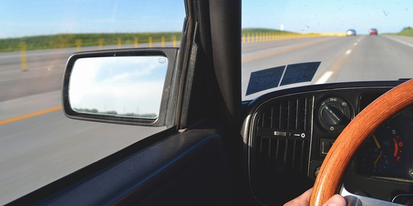 Campo di visibilità di un veicolo