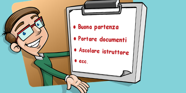 Consigli esame pratico patente b