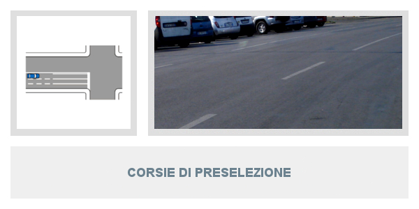 Corsie di preselezione