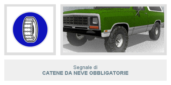 Catene Da Neve Obbligatorie