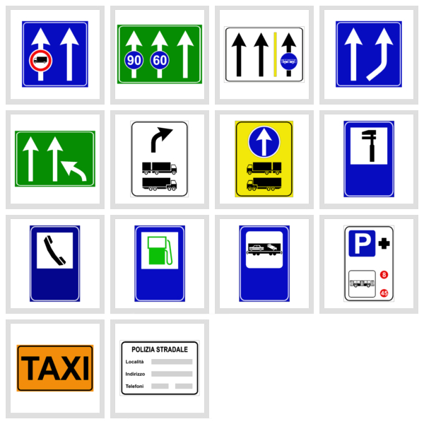 Segnali di Indicazione