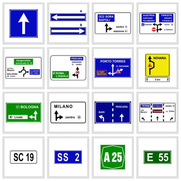 Segnali di Indicazione