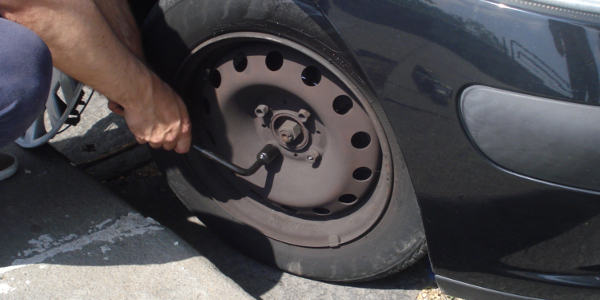 Sostituzione di una ruota